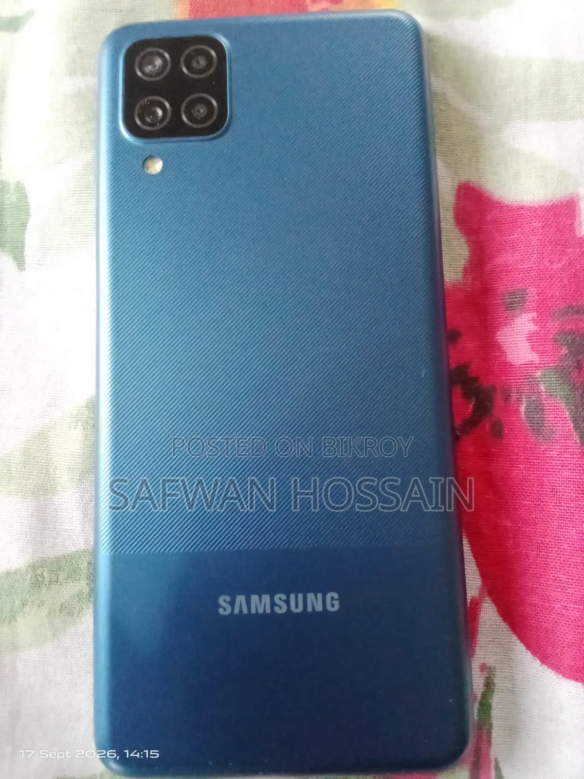 স্যামসাং গ্যালাক্সি এম১২ ১২৮ জিবি ব্লু