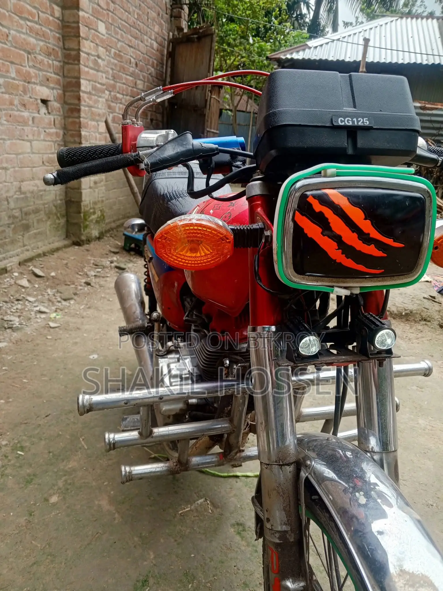 Honda XL 125 2015 Red