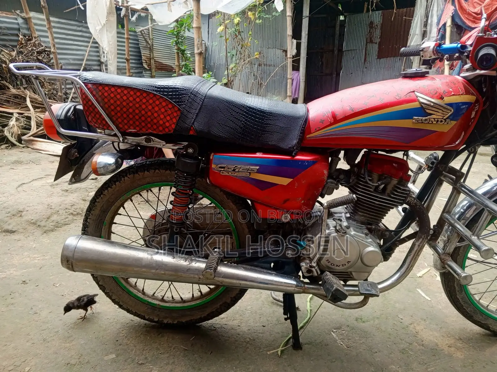 Honda XL 125 2015 Red