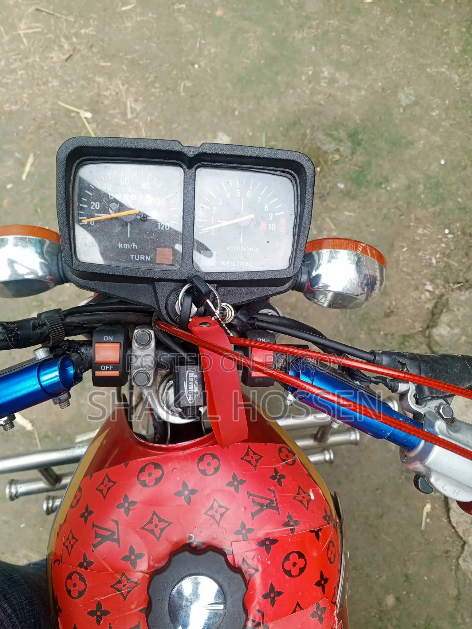 Honda XL 125 2015 Red