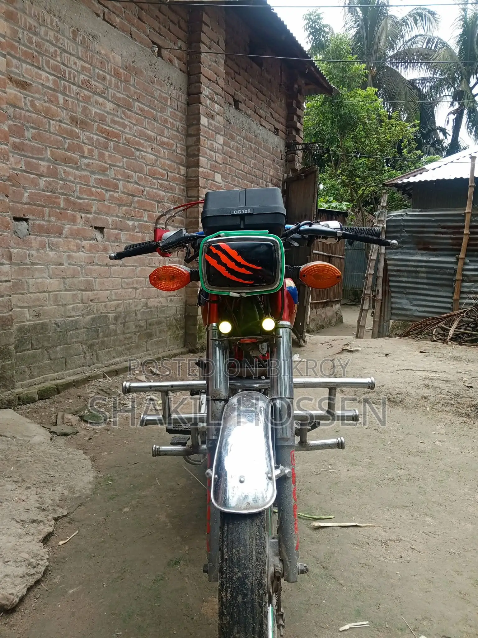 Honda XL 125 2015 Red