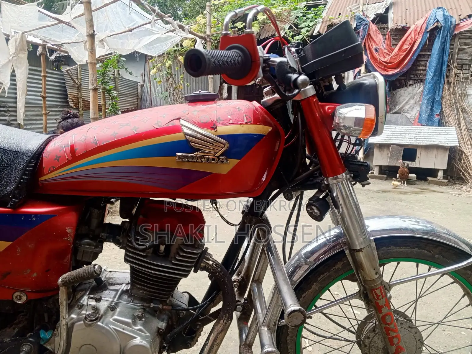 Honda XL 125 2015 Red