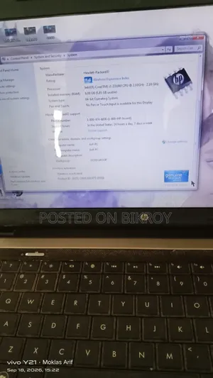 Laptop HP 430 6GB Intel Core i5 HDD 320GB