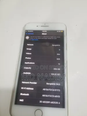 Apple iPhone 8 Plus 256 GB White