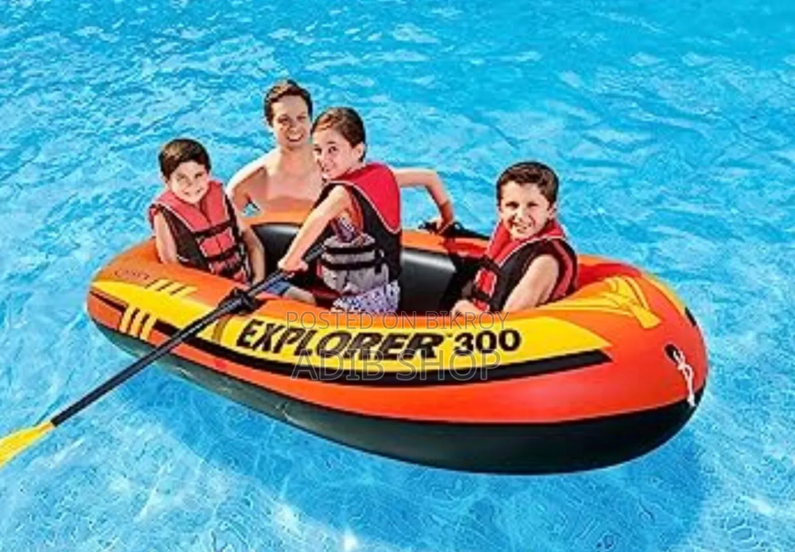 Intex Explorer 300 Boat Set 3 Man Air
