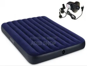 Intex Double Inflatable Air Bed With Electric Pump