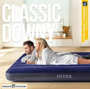 Intex Double Inflatable Air Bed With Electric Pump