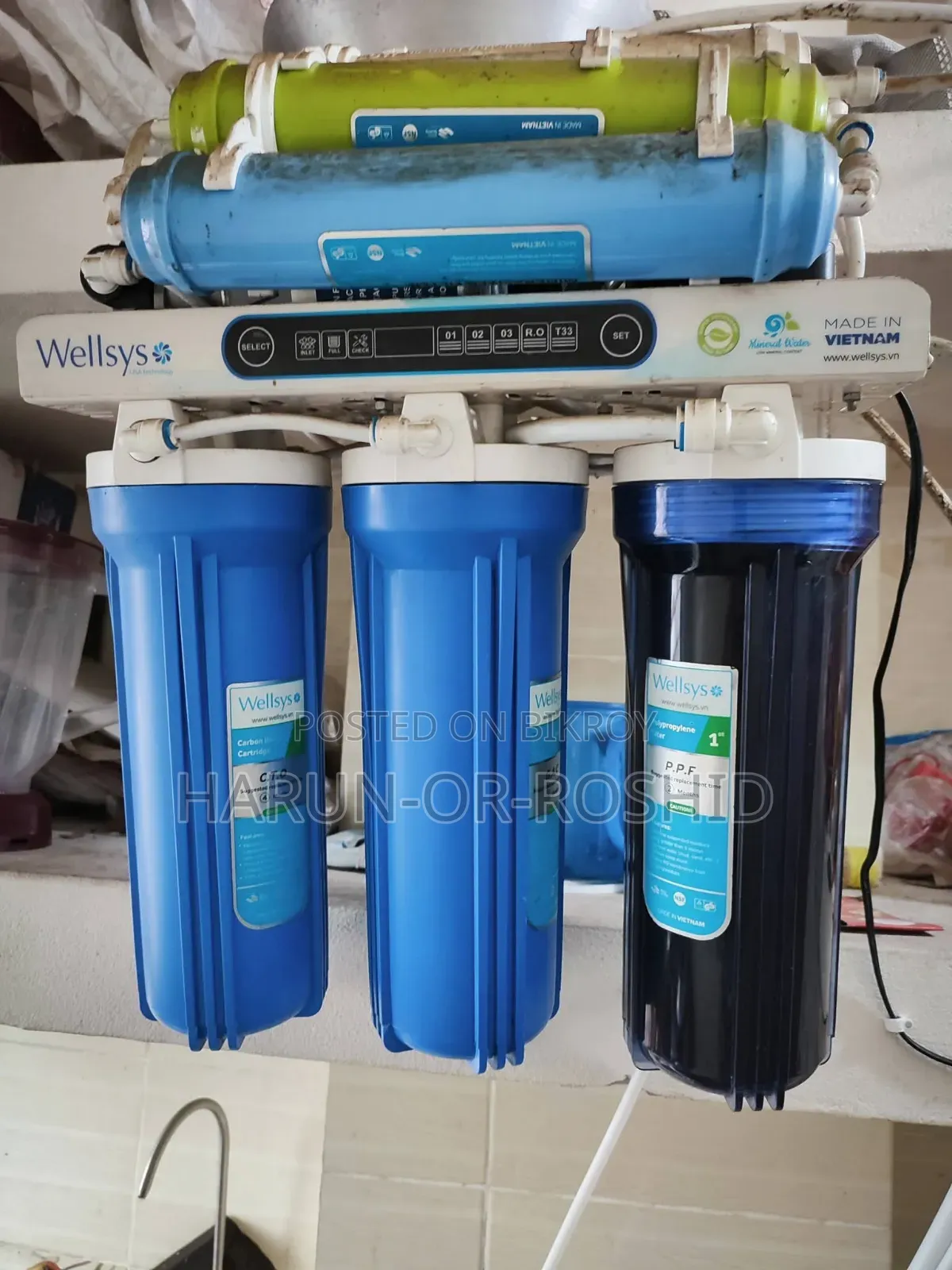 Wellsys 7-Stage Reverse Osmosis (RO) Water Purifier