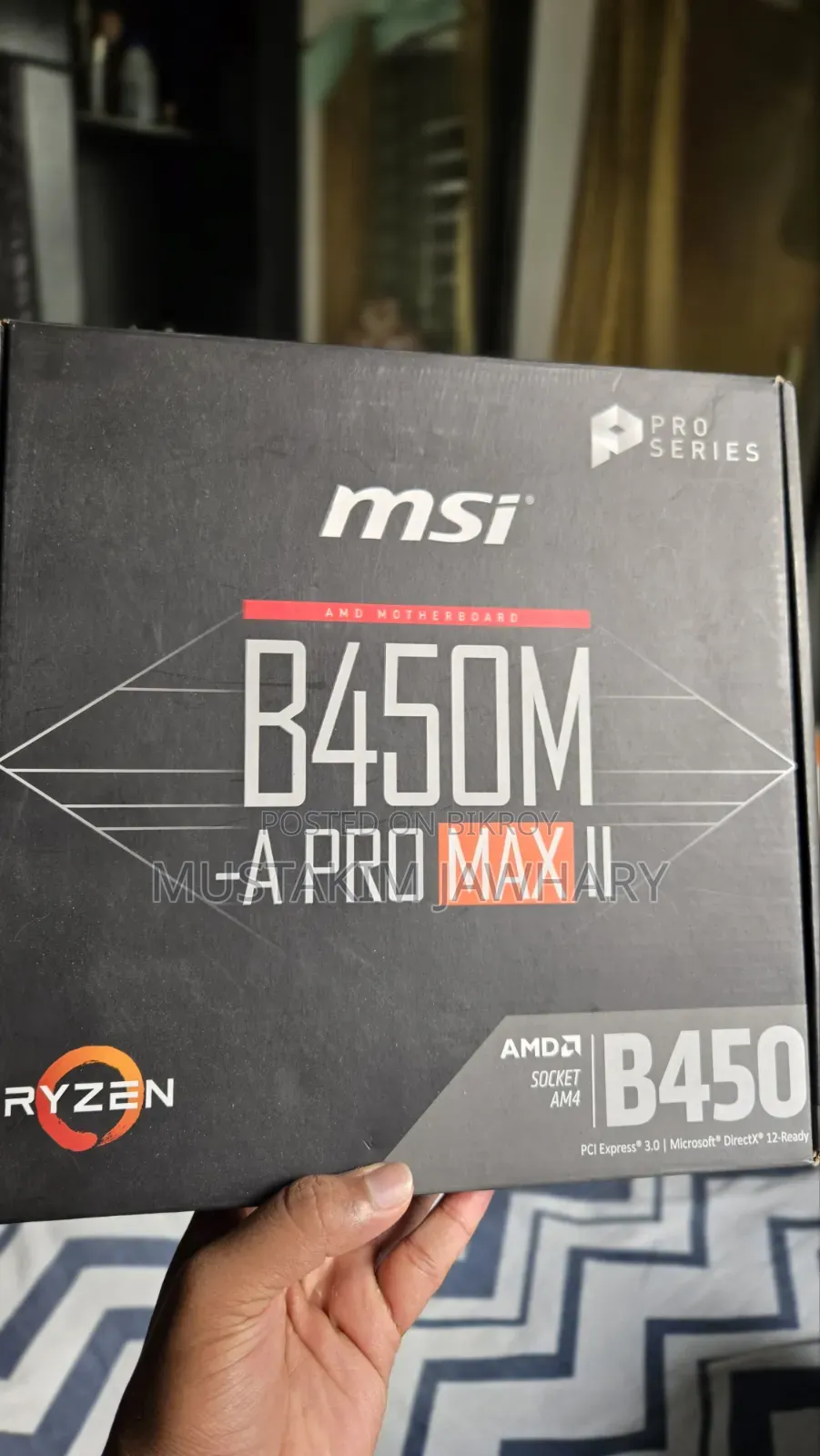 Desktop Computer MSI model 8GB AMD Ryzen 5 HDD+SSD 3T