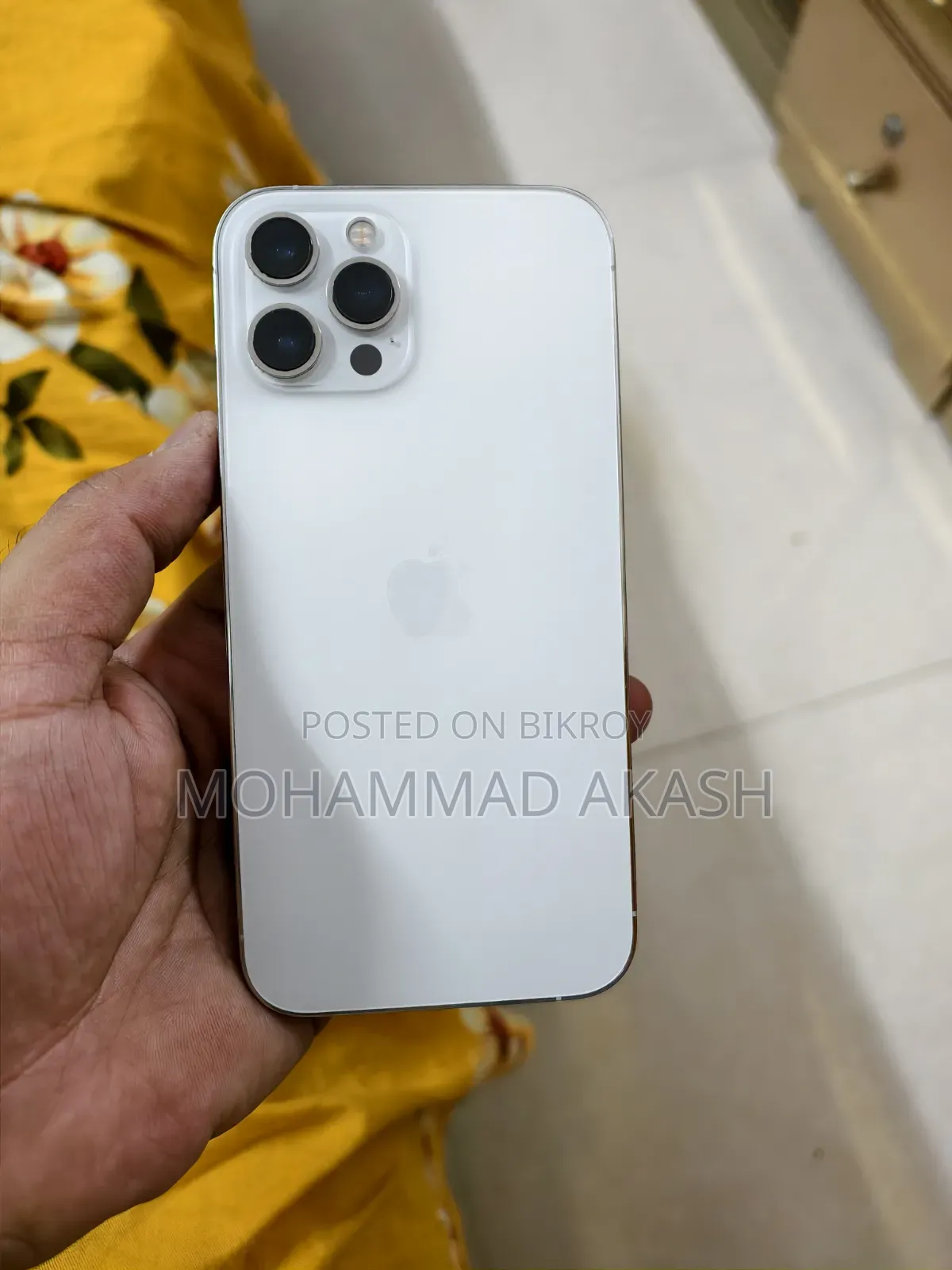 অ্যাপল আইফোন ১২ প্রো ম্যাক্স ২৫৬ জিবি হোয়াইট