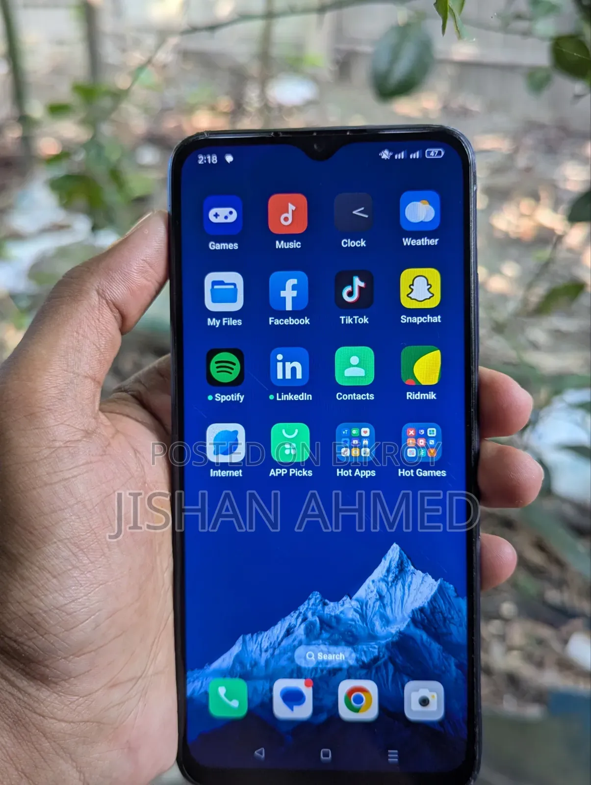Oppo A17K 64 GB Blue