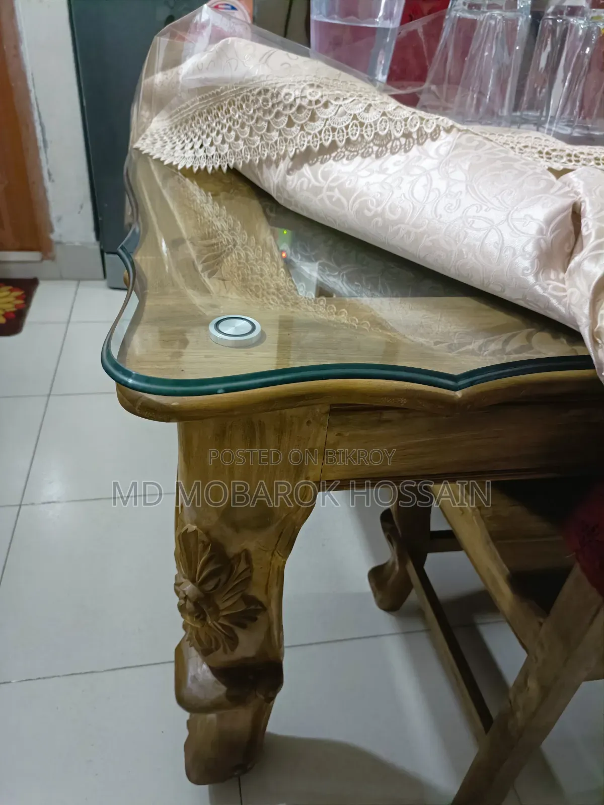 6 Chair Dining Table Teak Wood