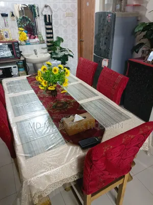 6 Chair Dining Table Teak Wood