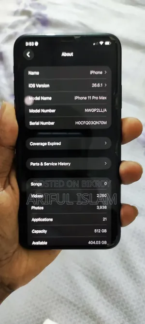Apple iPhone 11 Pro Max 512 GB Gray