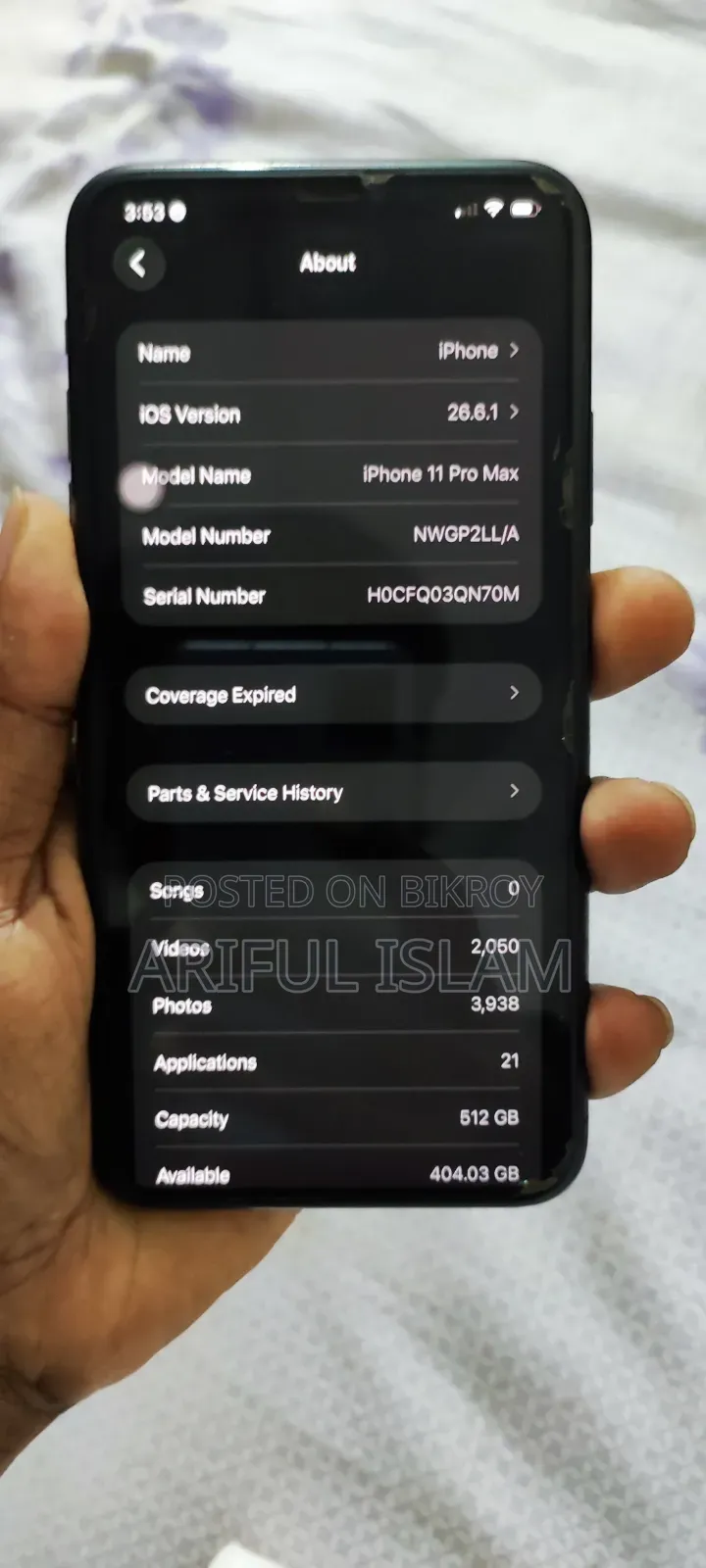 Apple iPhone 11 Pro Max 512 GB Gray