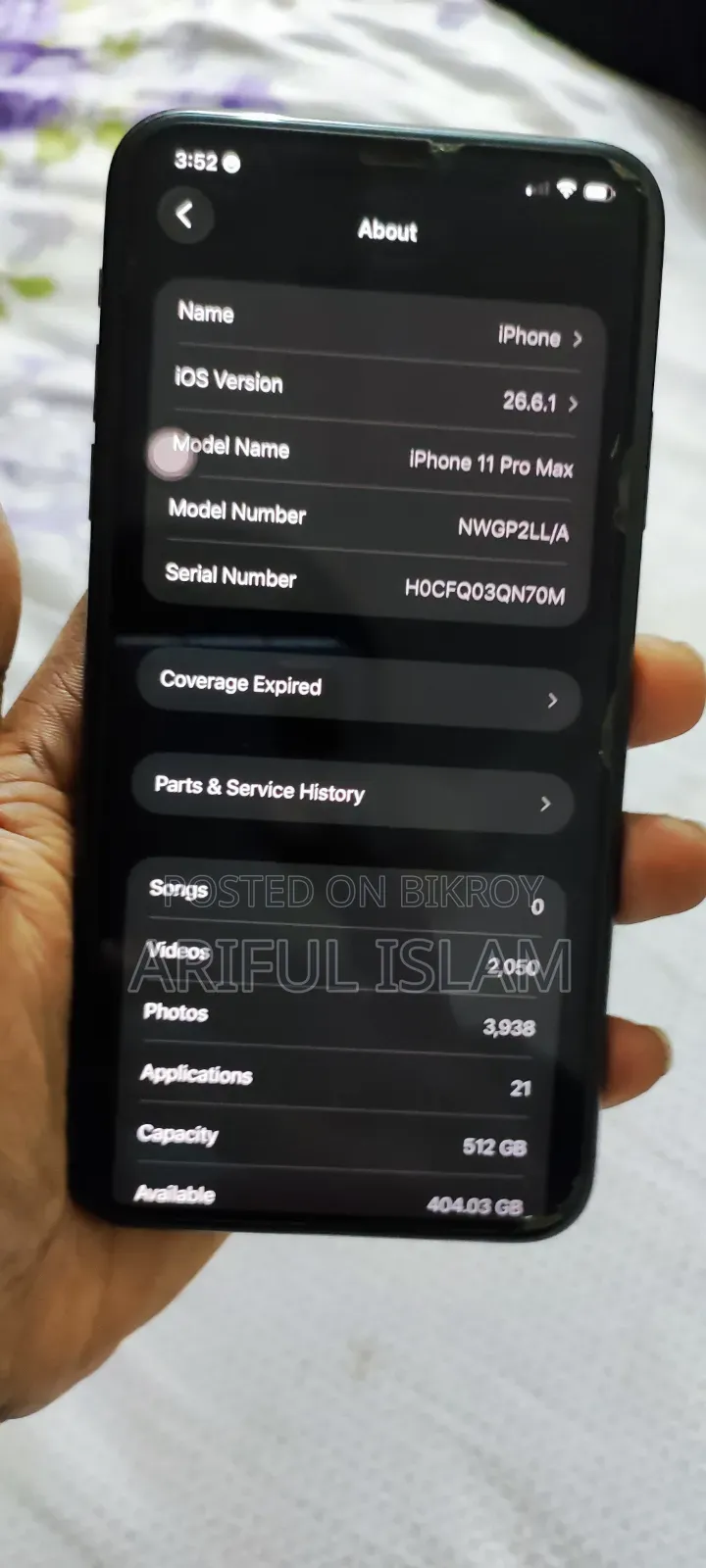 Apple iPhone 11 Pro Max 512 GB Gray