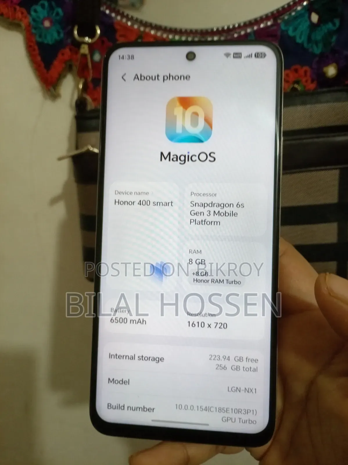 Honor 400 256 GB Gray