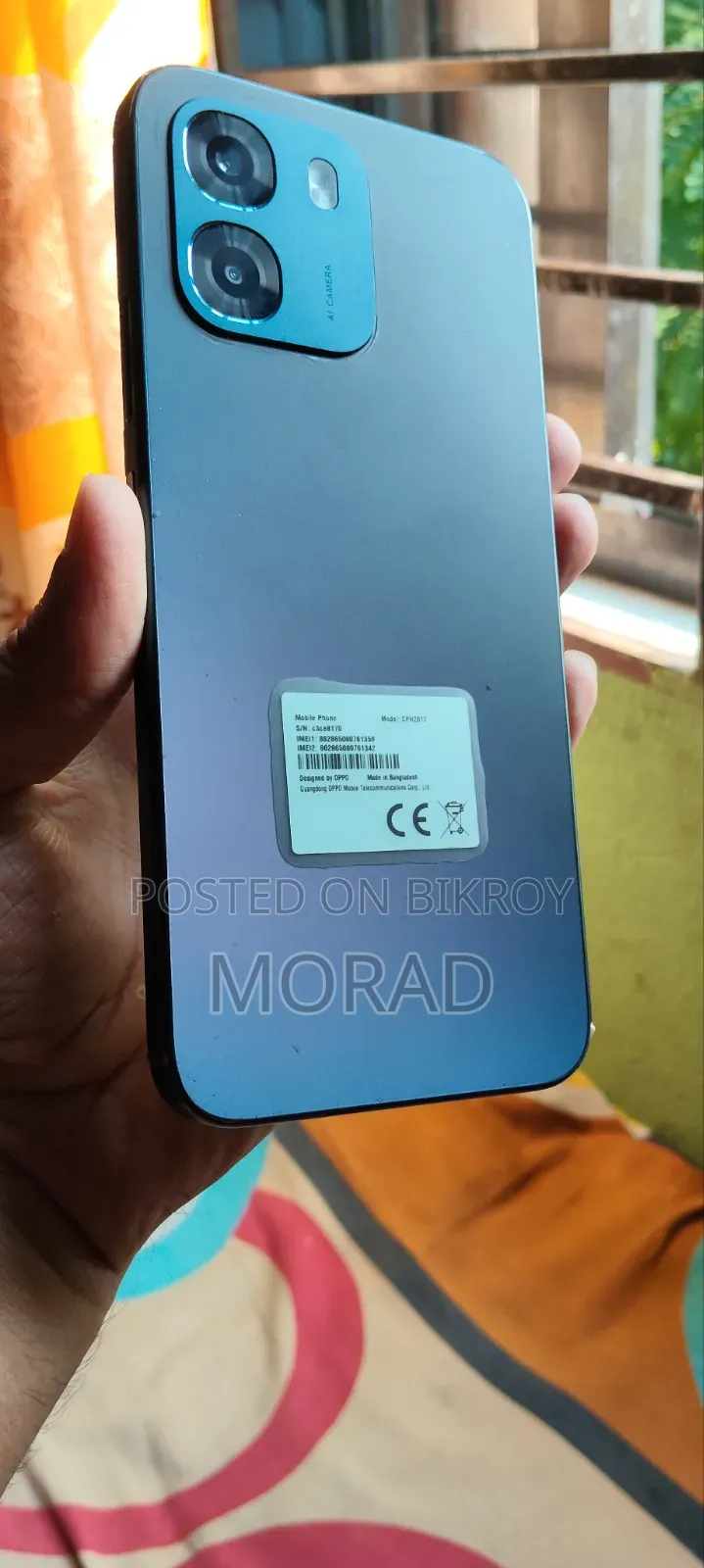 Oppo A6 128 GB Blue