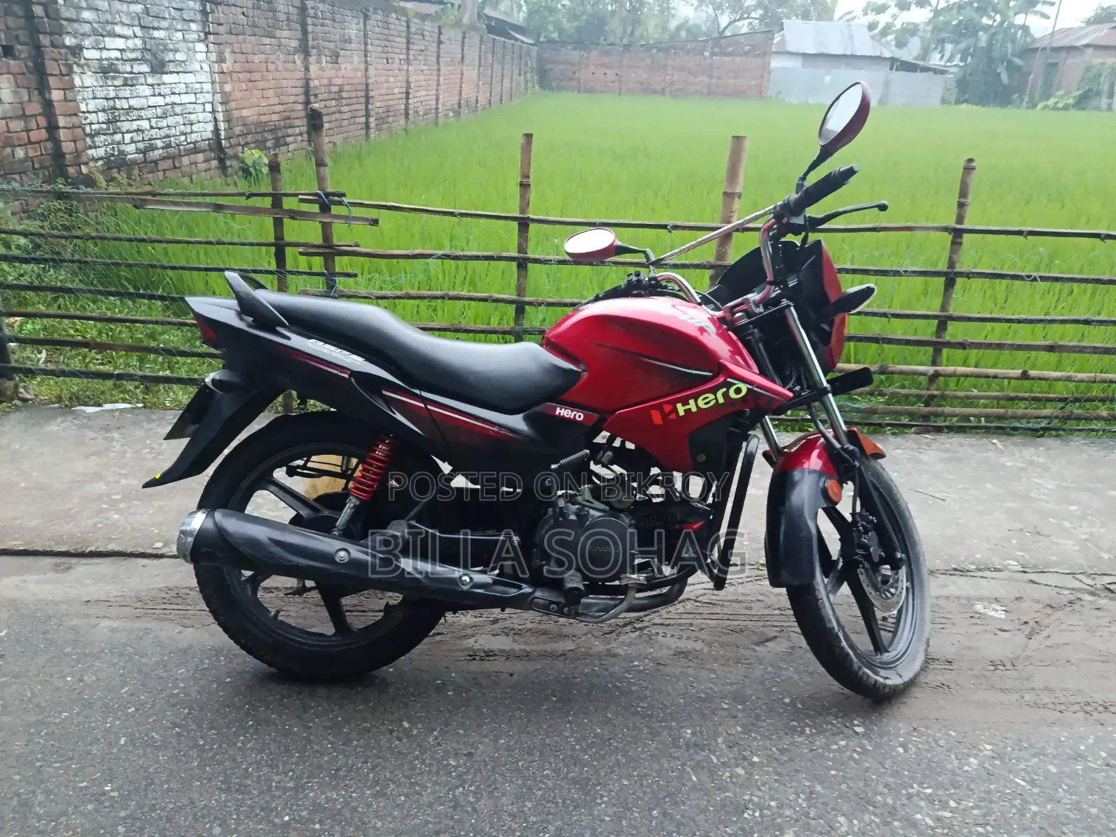 Hero Glamour 2019 Red