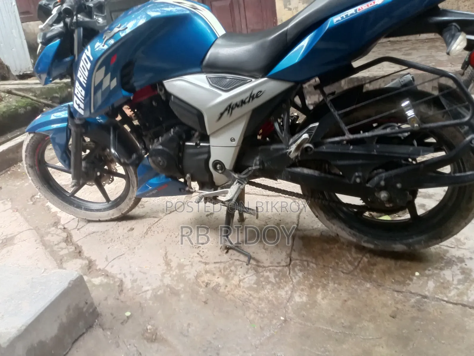 টিভিএস আপাচে আরটিআর ১৬০ ৪ভি ২০২১ ব্লু