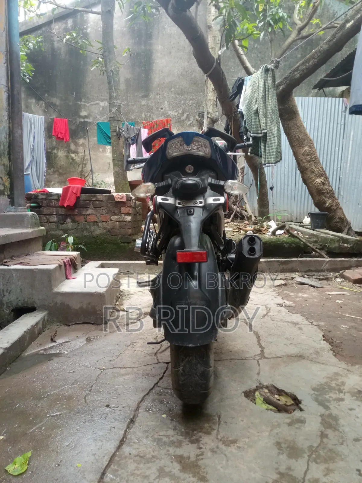 টিভিএস আপাচে আরটিআর ১৬০ ৪ভি ২০২১ ব্লু