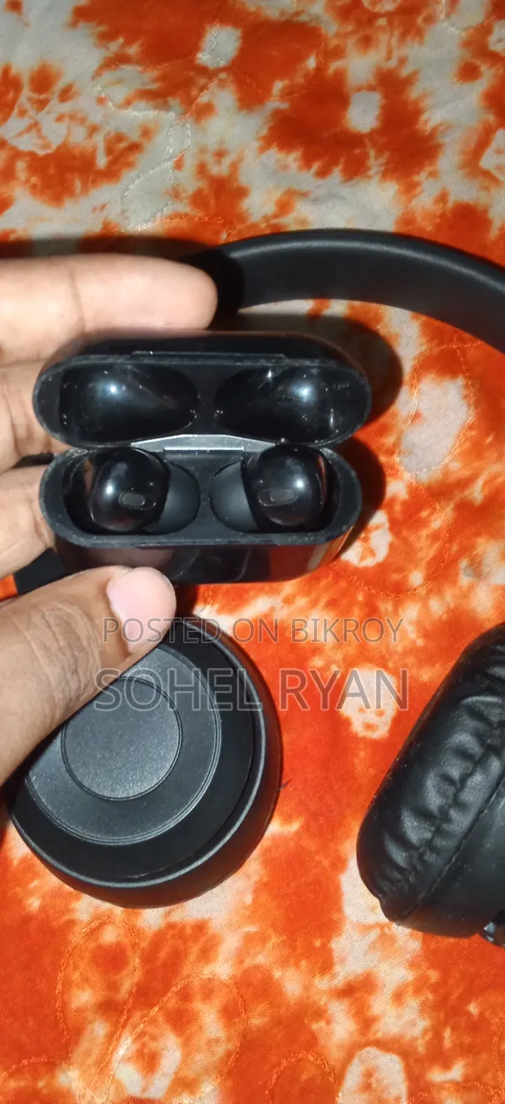 P47 Wireless Bluetooth Headphones 5.0 + EDR সাথে ওয়ানপ্লাস এয়ারবাডস ফ্রী