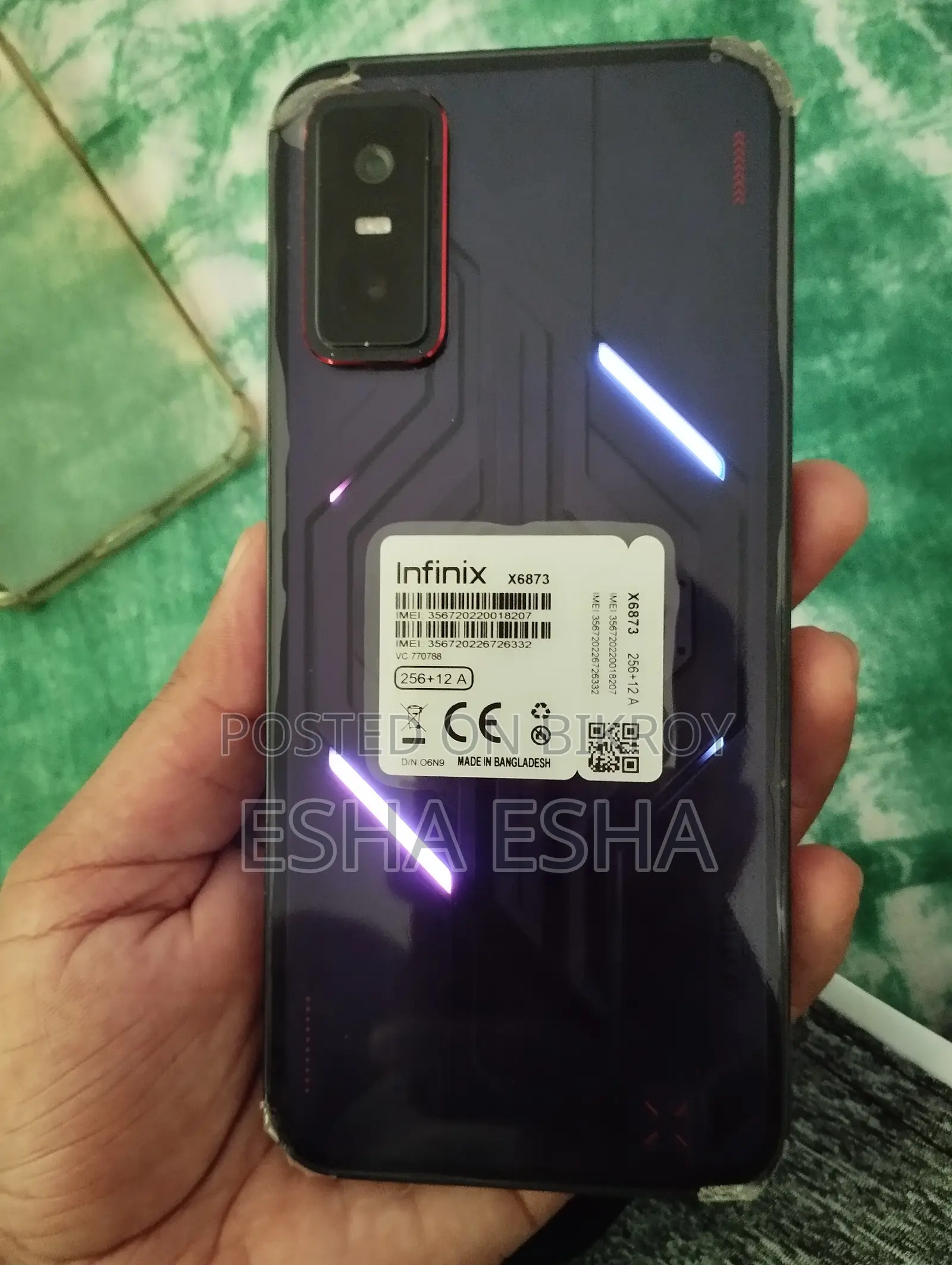 ইনফিনিক্স জিটি ৩০ প্রো ২৫৬ জিবি ব্ল্যাক