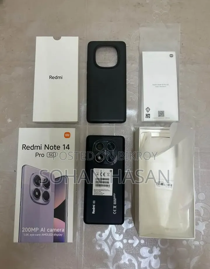 শাওমি রেডমি নোট ১৪ প্রো ২৫৬ জিবি রেড
