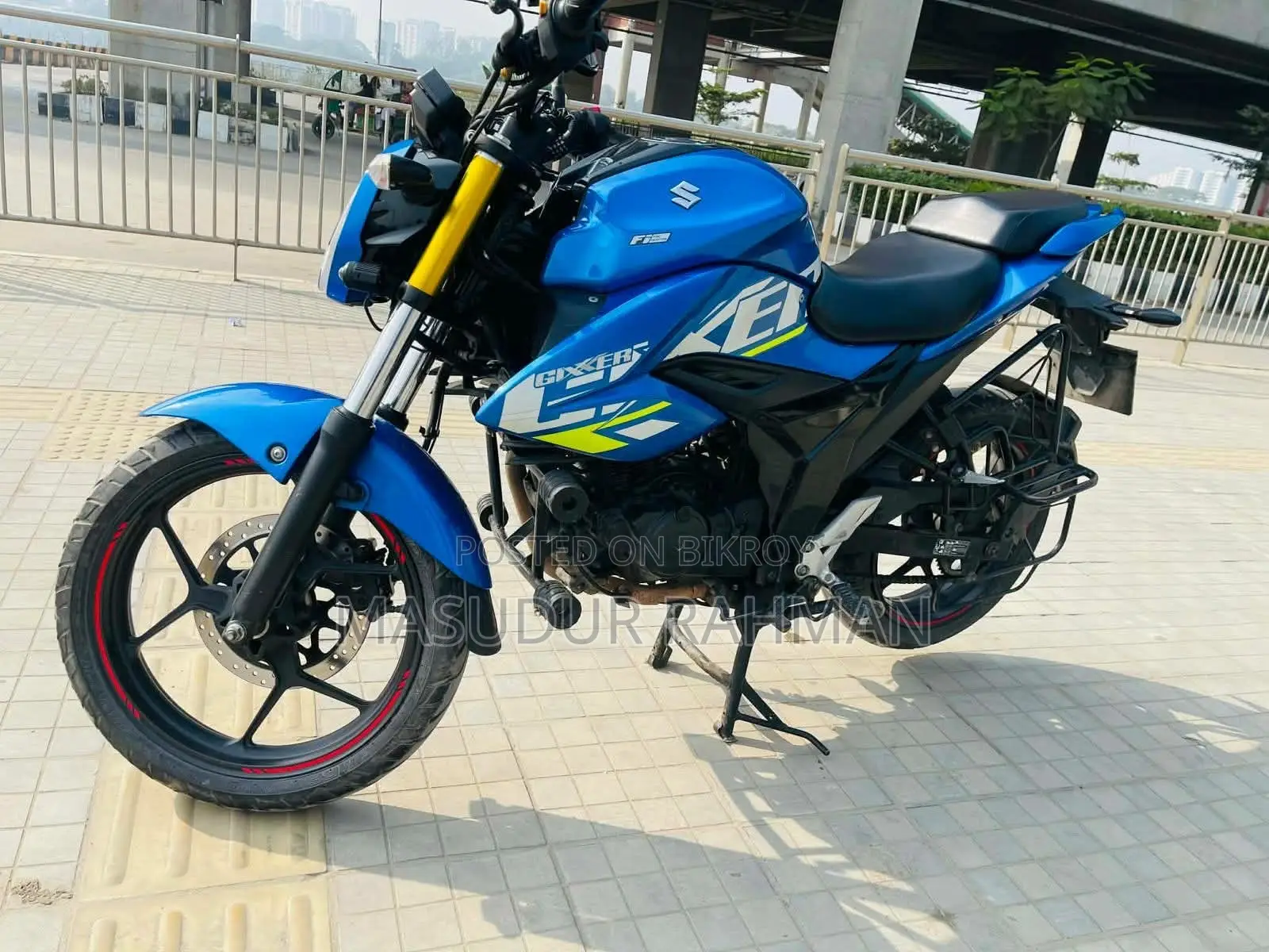 Suzuki Gixxer 2022 Blue