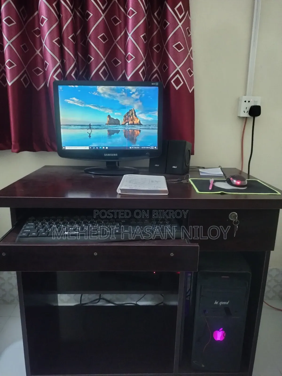 Desktop Computer 8GB RAM Intel Core i3 HDD+SSD 500GB