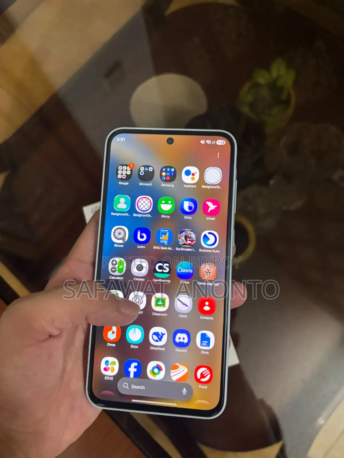 স্যামসাং গ্যালাক্সি এ৩৫ ১২৮ জিবি ব্লু