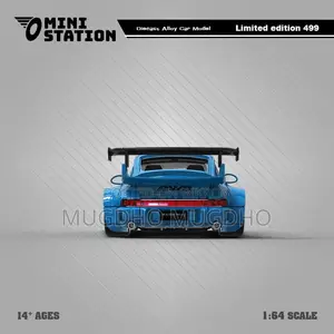 Mini Station 1:64 Porsche RWB 996 Hideyoshi Blue