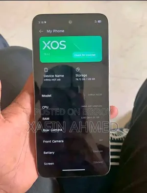 Infinix Hot 60i 128 GB Silver