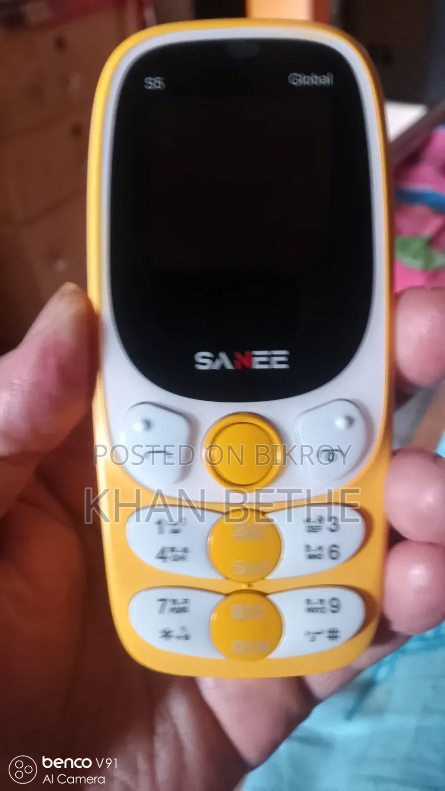 New Mobile Phone Yellow