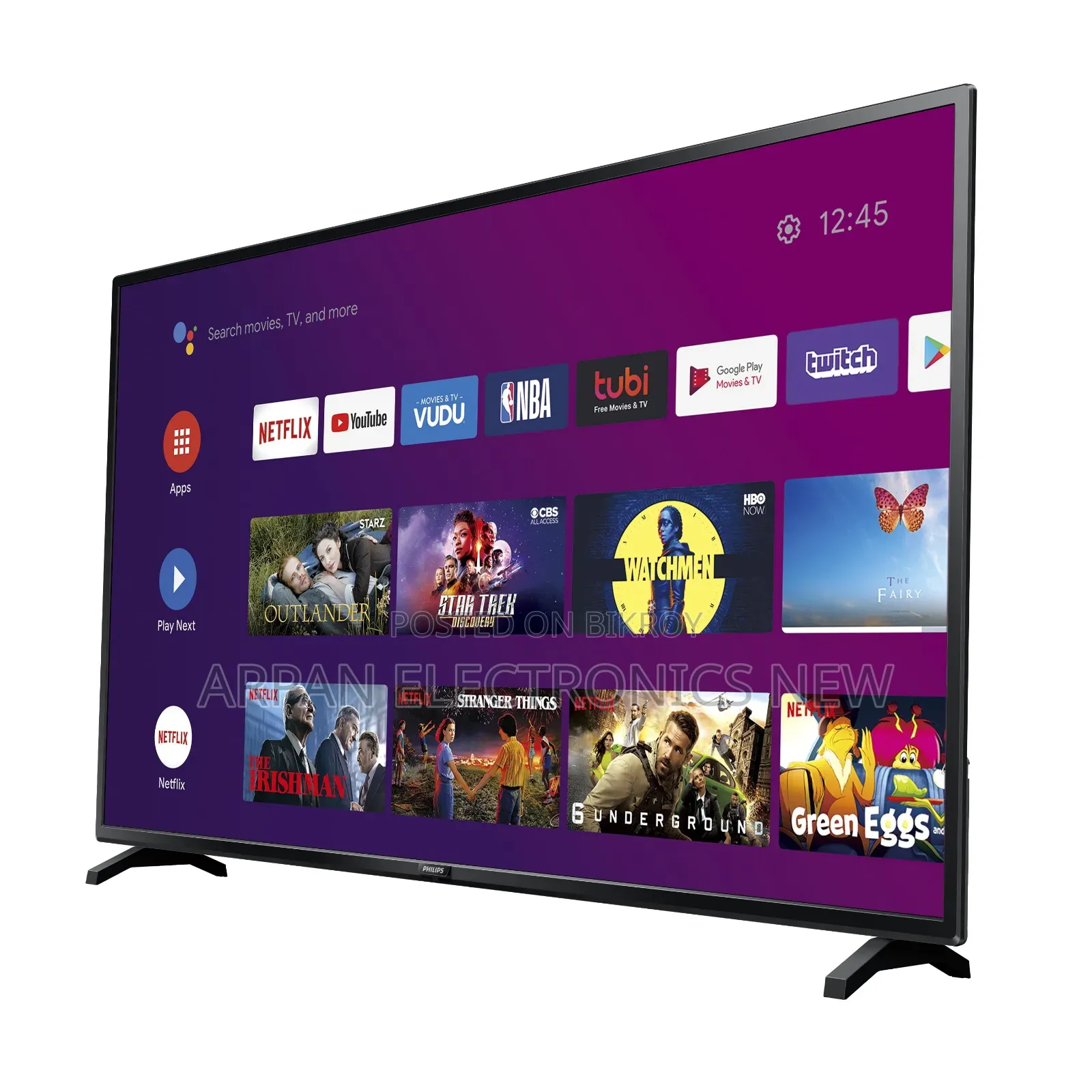Easy EMI Facility - Sony Plus 43" Frameless Smart Android LED TV