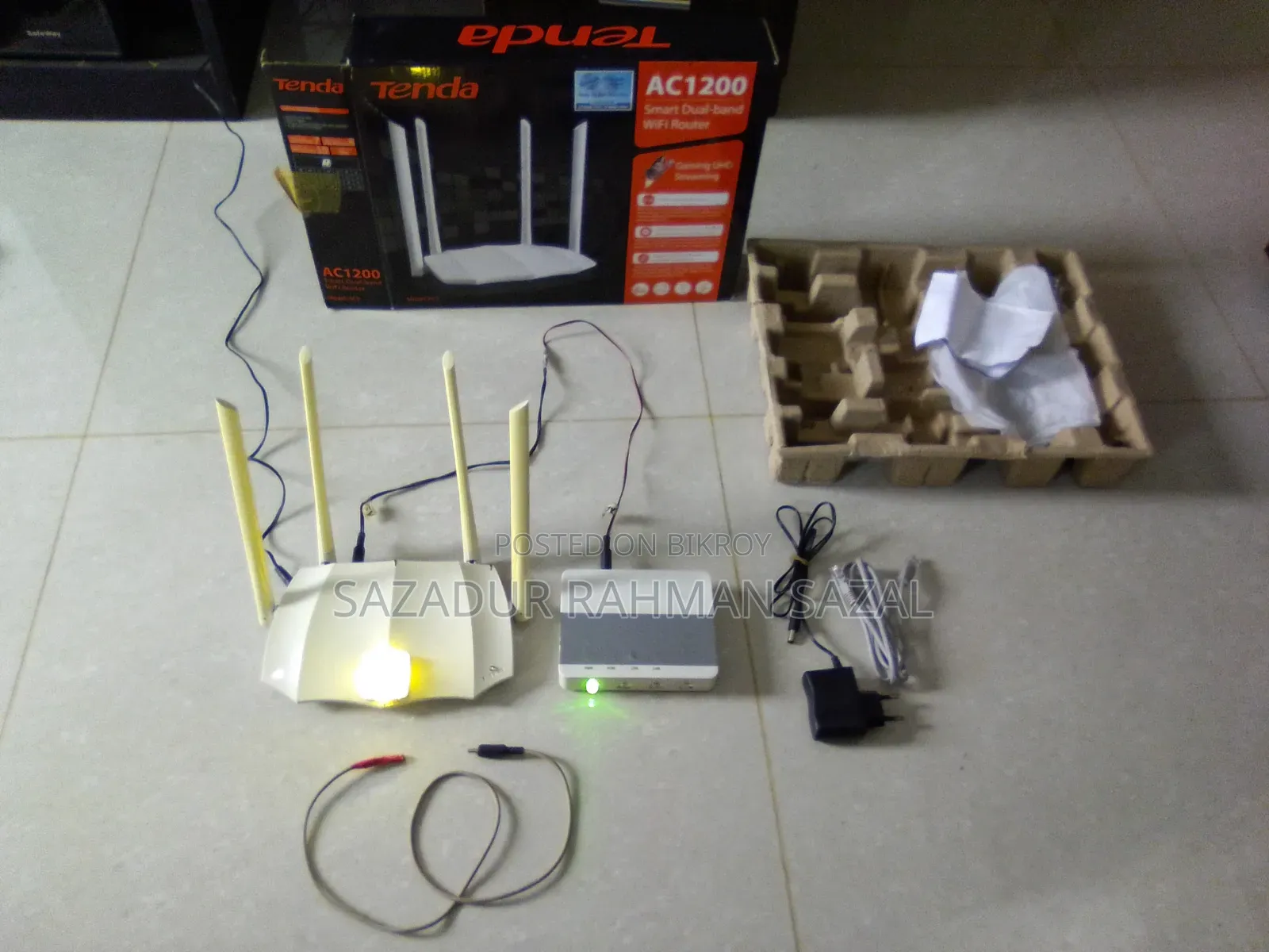 ZTE Epon ONU & Dual Band Router