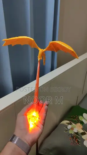 3D Printed Fire-Breathing Dragon Lamp