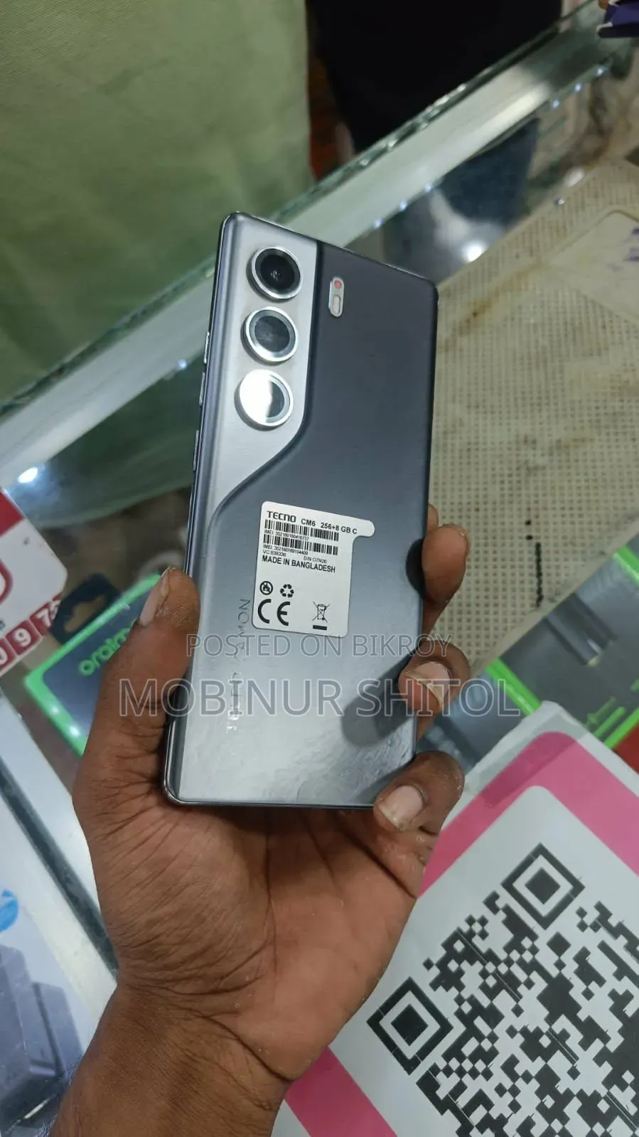 Tecno Camon 40 Pro 4G 256 GB Gray