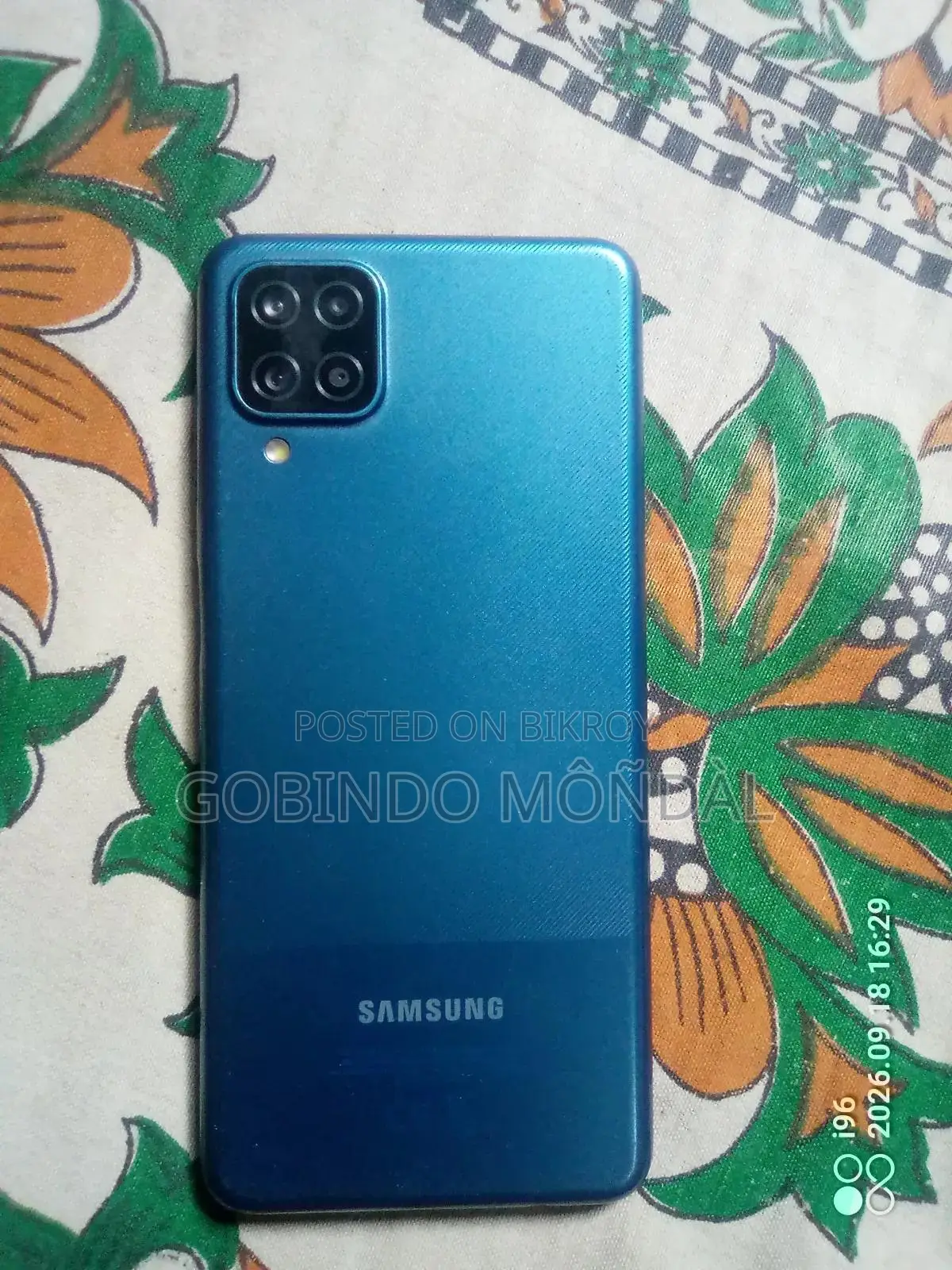 স্যামসাং গ্যালাক্সি এ১২ ৬৪ জিবি ব্ল্যাক