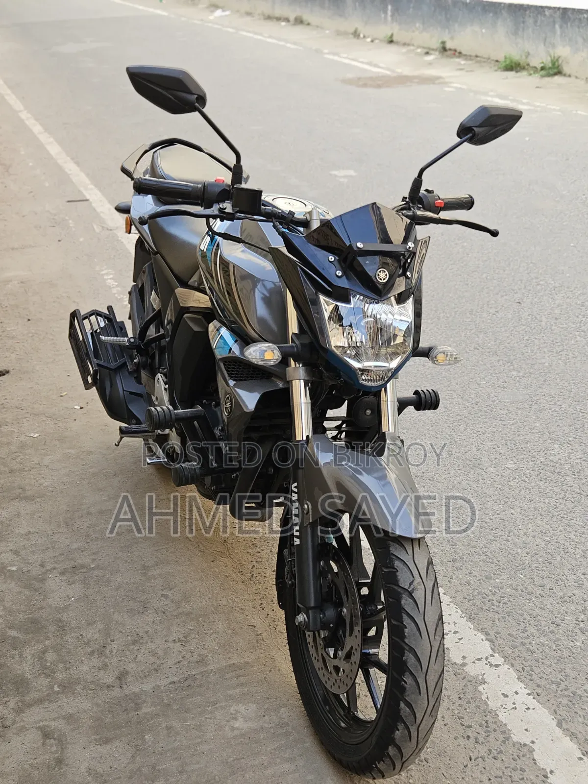 ইয়ামাহা এফজেডএস ভি২ ২০২৫ গ্রে