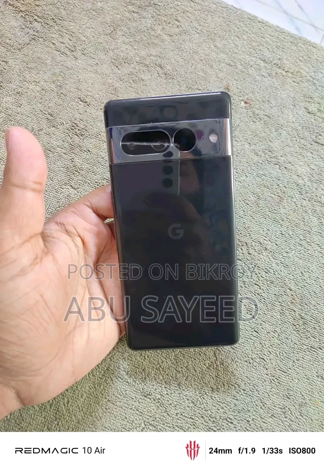 Google Pixel 7 Pro 512 GB Black