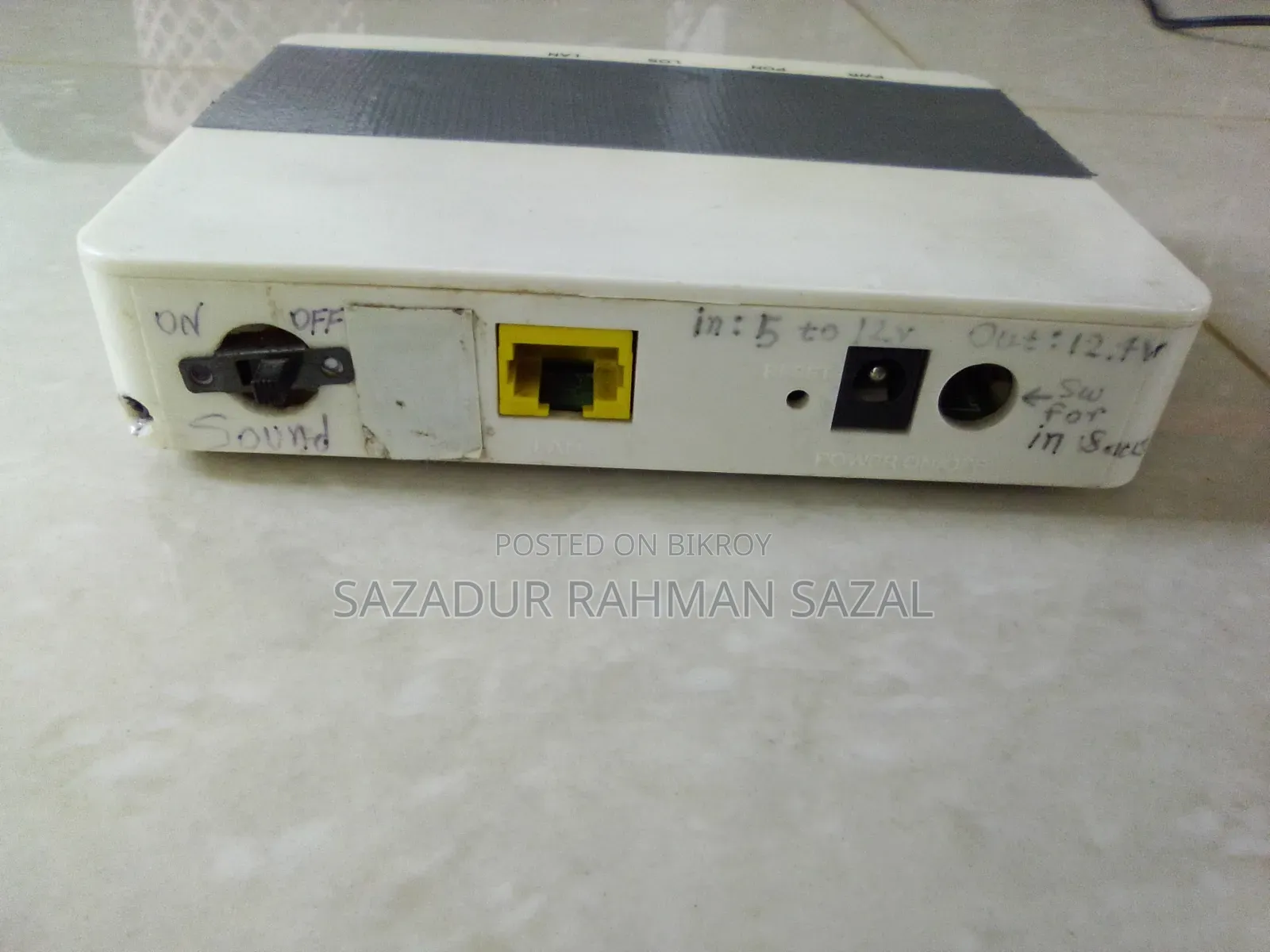 ZTE Epon ONU & Dual Band Router