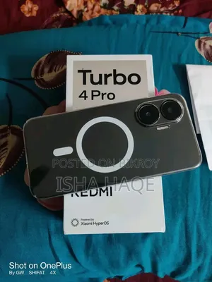 Xiaomi Redmi Turbo 4 Pro 256 GB Black