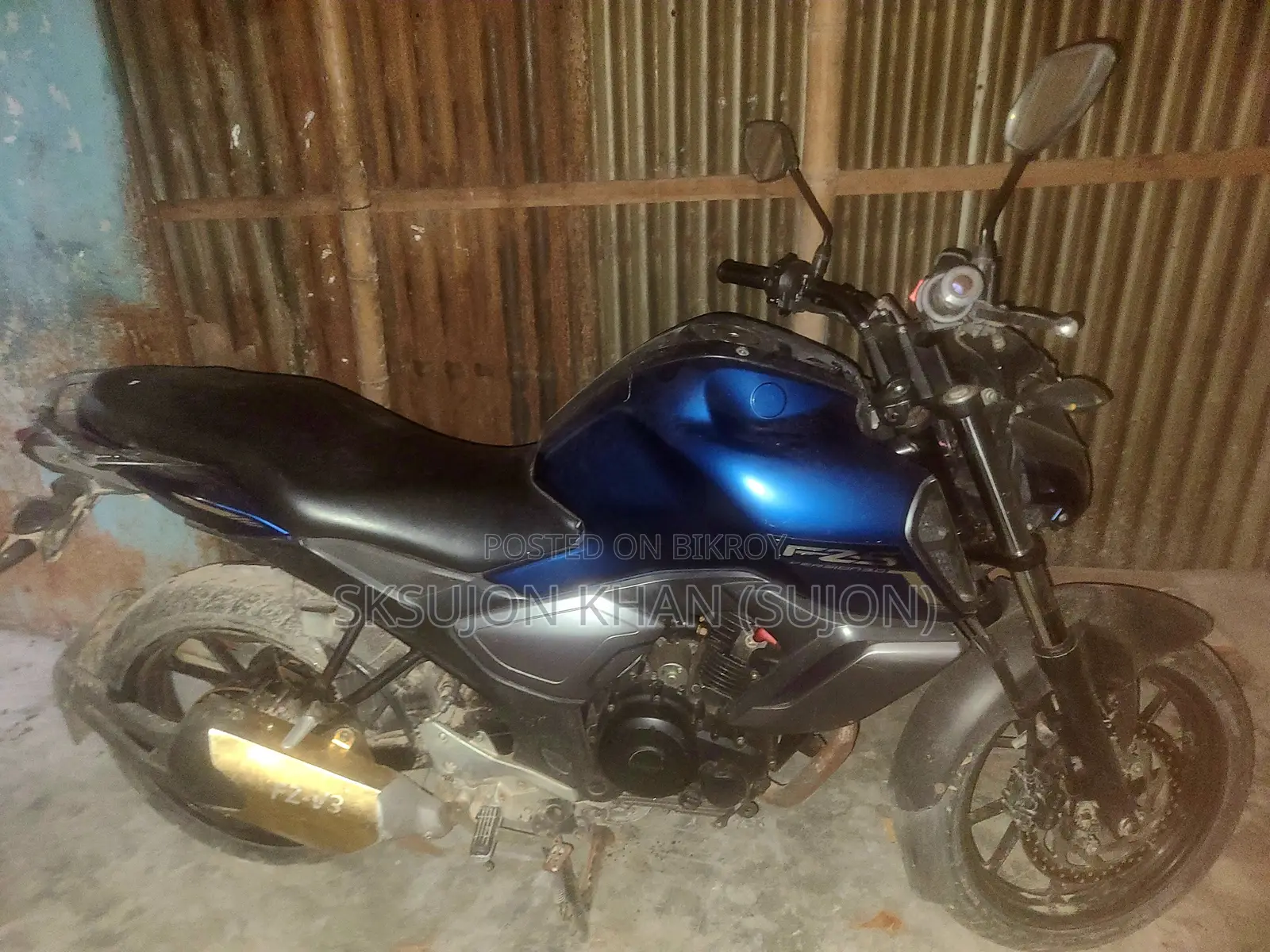 Yamaha FZS V3 2019 Blue