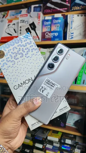 Tecno Camon 40 Pro 4G 256 GB Graphite