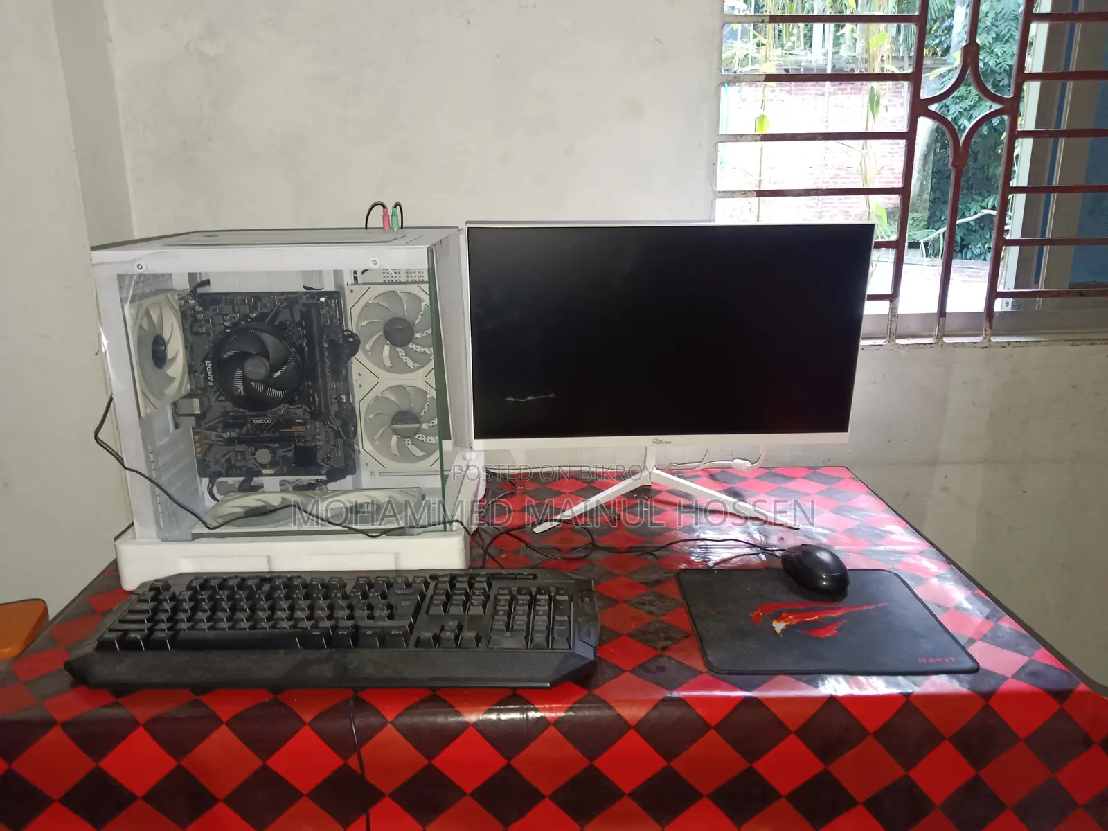 ডেস্কটপ কম্পিউটার 8GB এএমডি রাইজেন 5 এসএসডি 1টি