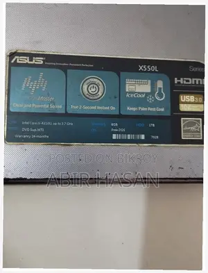 Laptop Asus X550LA 8GB Intel Core i5 HDD+SSD 1TB