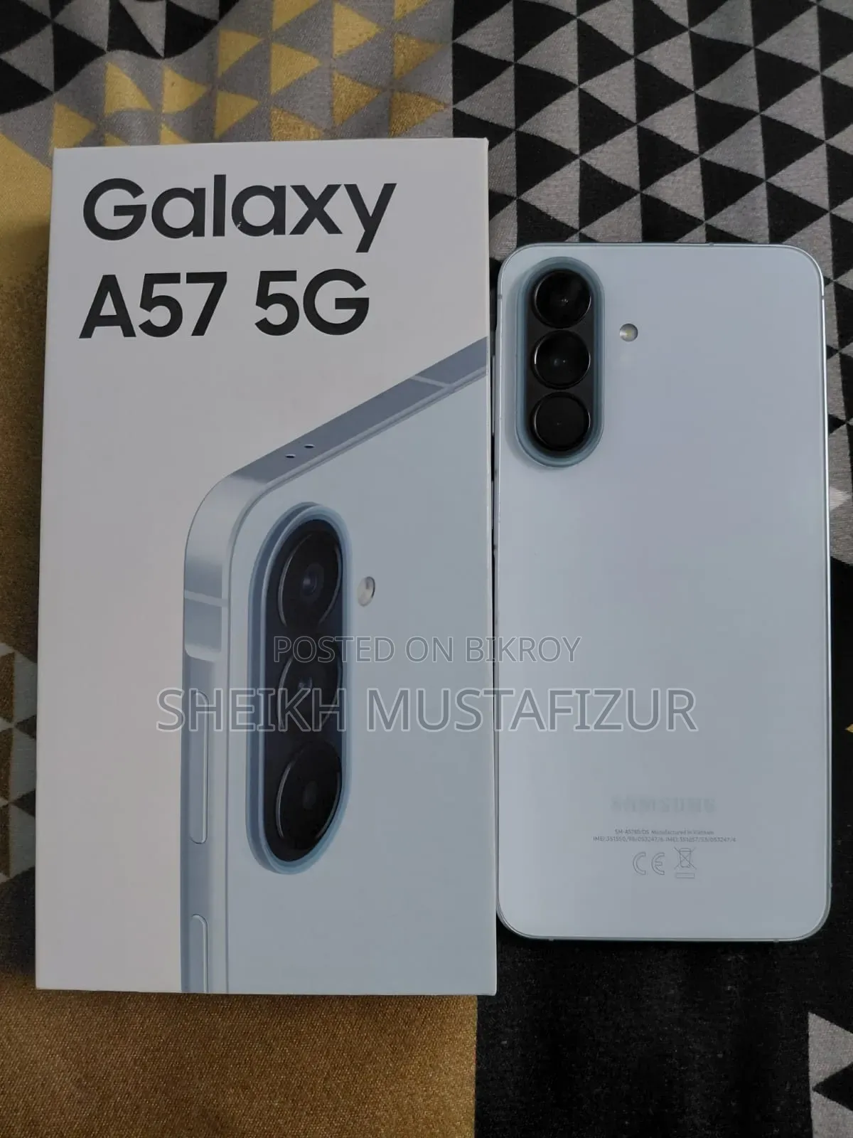স্যামসাং গ্যালাক্সি এ৫৭ ১২৮ জিবি নীল