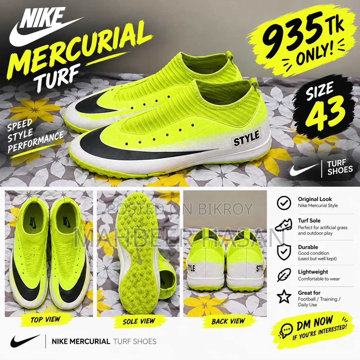 Nike Mercual Turf Edition