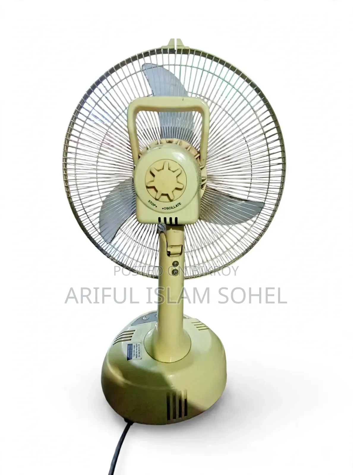 মার্সেল ১৮ ইঞ্চি রিচার্জেবল টেবিল ফ্যান